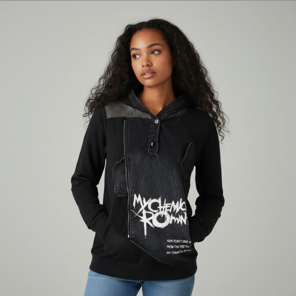 Y2K My Chemical Romance Vintage Goth Punk Jacket - Picture 1 of 6